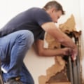 How do you prevent mold in a house after water damage?