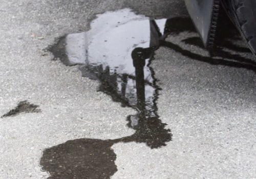 When should i be worried about a leak?